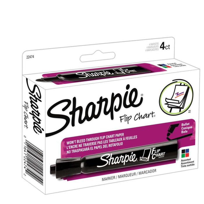 Sharpie Flip Chart Marker - Pack of 4