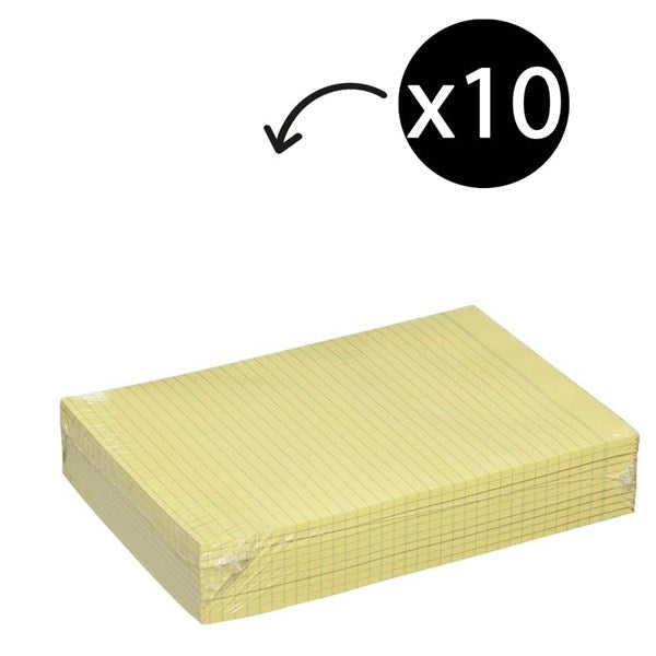 Premier Writing Pad A4 Ruled Bond – 60 GSM Yellow