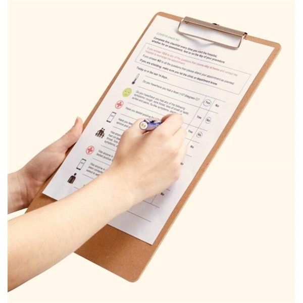 Clipboard Masonite Clip Foolscap