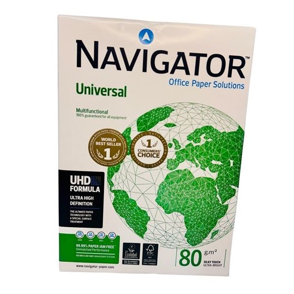 Navigator A4 80gsm 170 CIE White Copy Paper (Buy on Multiples of 5)