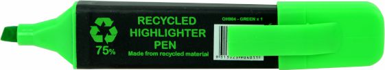 Osmer Recycled Highlighter Each (Assorted Colours)