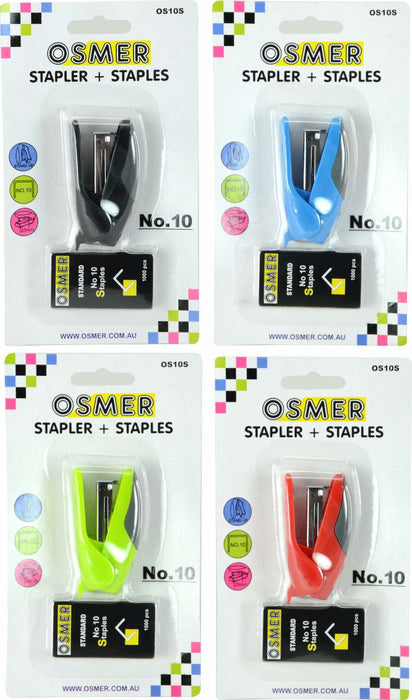 Osmer No.10 Stapler with Staples (Each)
