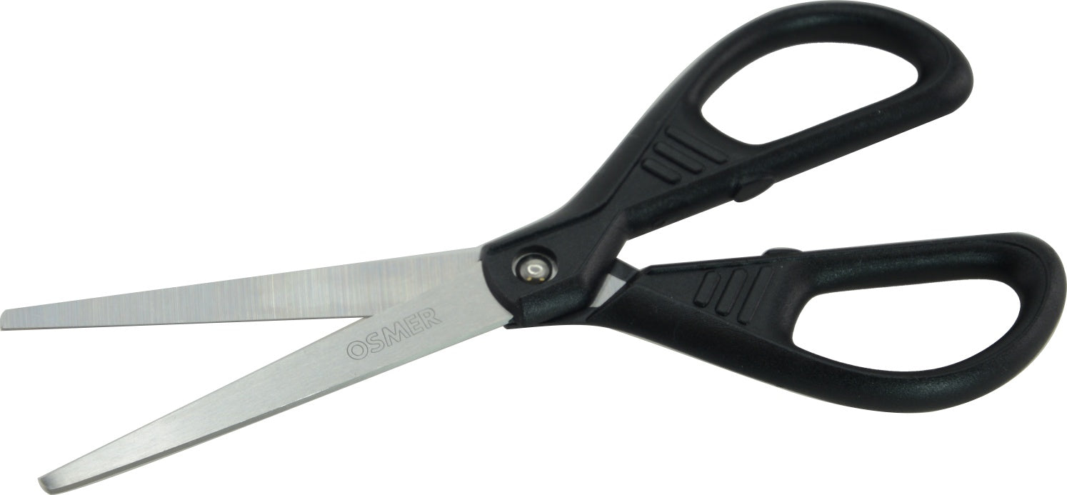 Osmer Office Scissors 170mm Black Handle