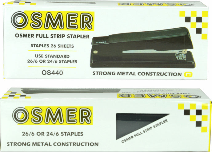 Osmer Full Strip Metal Stapler (Each)