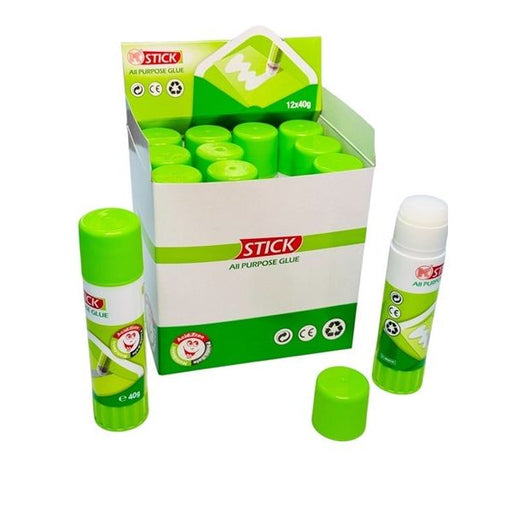 Premier Glue Stick 40g , white clear on dry– All Purpose, Acid-Free, Non-Toxic, Photo Safe , School List item