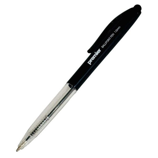 Premier Clic Retractable Ballpoint Pen Black 1.0 mm Pack 10