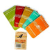 Bibbulmun Assorted Pocket Notebooks – Pack of 5 (96 Pages Each, 5mm Ruled)