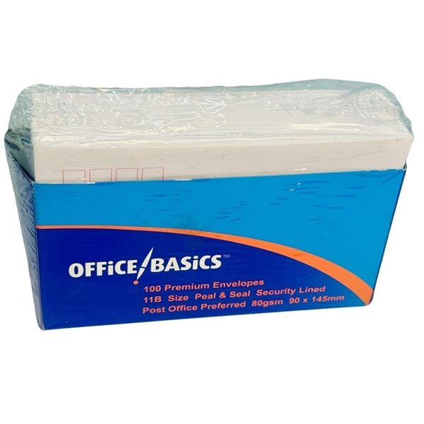 Premier 11B Size Security Envelopes – Pack of 100