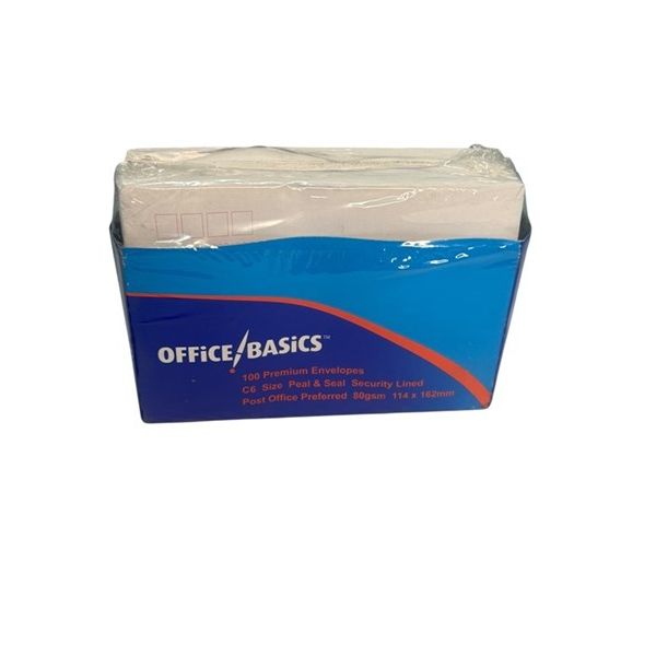 Premier C6 Size Envelopes – Pack of 100