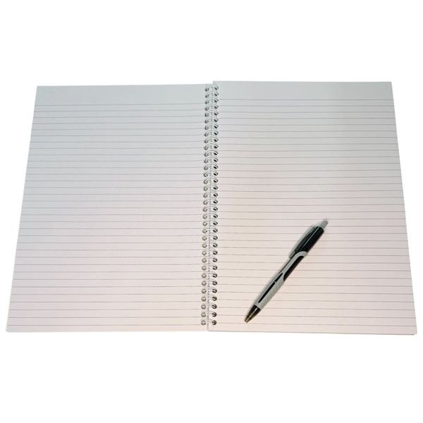 A4 Notebook 120 Pages Ruled 8mm Recycled FSC Certified Pack of 5