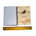 Bibbulmun Hardcover A5 size Notebook 200page - 7mm Ruled - Twin Spiral Wiro Binding - produced using Recycled Paper