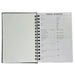 Bibbulmun Hardcover A5 size Notebook 200page - 7mm Ruled - Twin Spiral Wiro Binding - produced using Recycled Paper