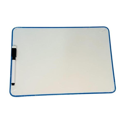 Premier 2 Sided Lap Board With Blue Border - Magnetic Surface , Whiteboard Tablet Magnetic, A4 Double Sided Plain Both Sides 210mm x 295mm