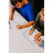 Premier 2 Sided Lap Board With Blue Border - Magnetic Surface , Whiteboard Tablet Magnetic, A4 Double Sided Plain Both Sides 210mm x 295mm