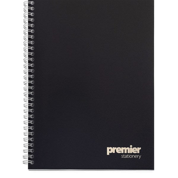 Premier A4 Spiral Notebook – 240 Pages, 7mm Ruled