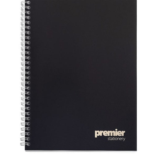 Premier A4 Spiral Notebook – 120 Pages, 7mm Ruled