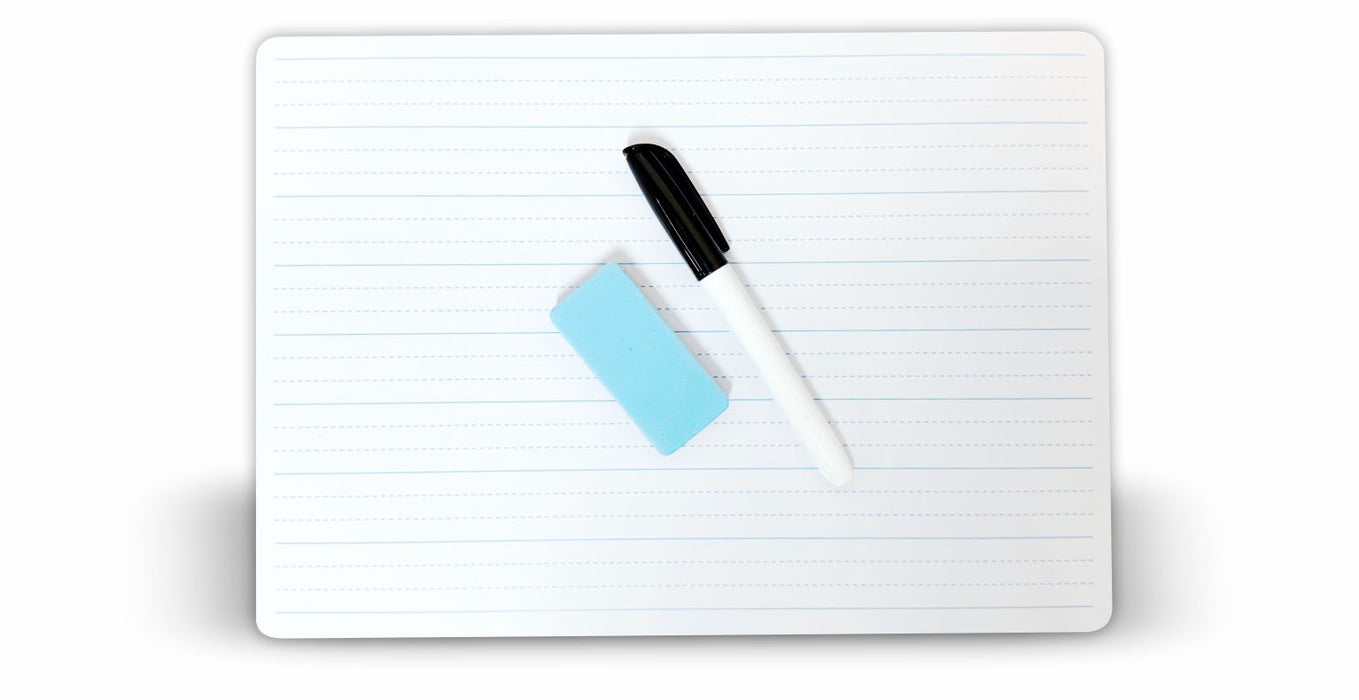 Osmer Student Whiteboard Kit A4 Double Sided - Plain and Dotted Thirds