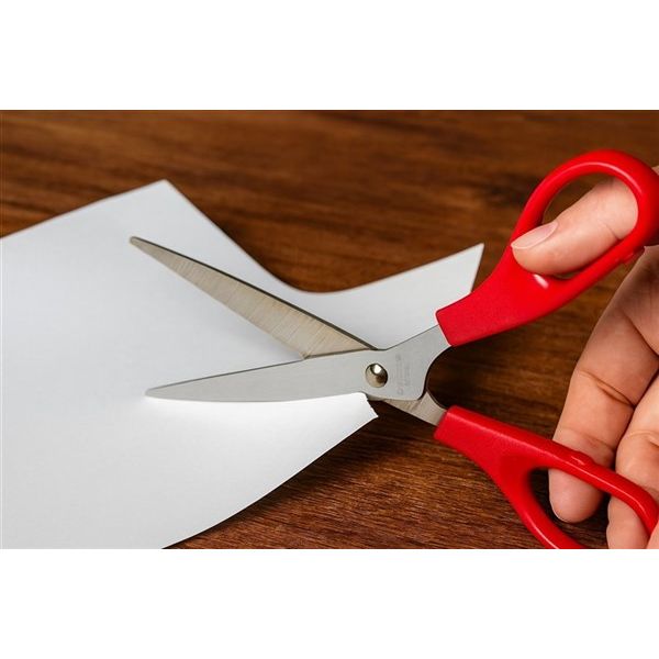 Premier Scissors 170mm Pointed Tips Stainless Steel Blades – Red Handles