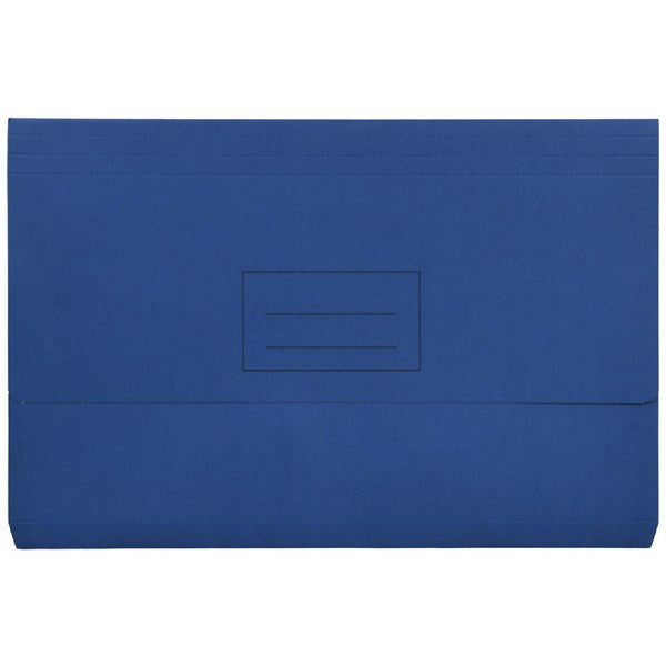 Manila Board Document Wallet – Blue, 345mm x 235mm