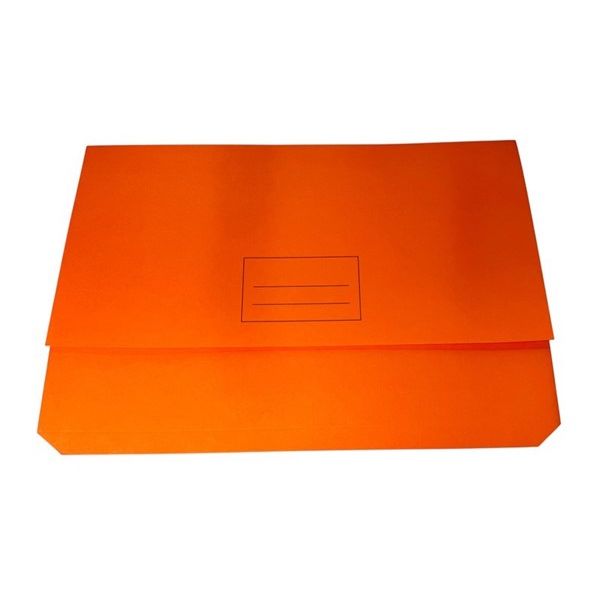 Manila Board Document Wallet – Orange, 345mm x 235mm
