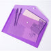 Purple Document Envelope A4 Size with Button Closure – Pack of 10