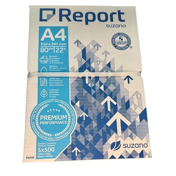 Report A4 White Copy Paper – 80gsm