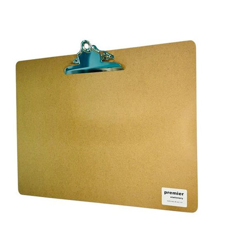 Premier A3 Masonite Clipboard – Eco-Friendly Landscape Board with Heavy-Duty Bulldog Clip