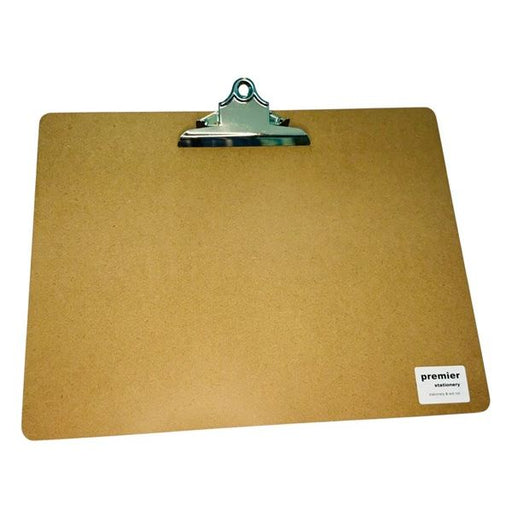 Premier A3 Masonite Clipboard – Eco-Friendly Landscape Board with Heavy-Duty Bulldog Clip