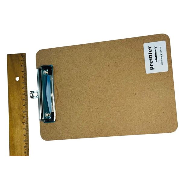Premier Eco-Friendly Masonite Clipboard A5 Size