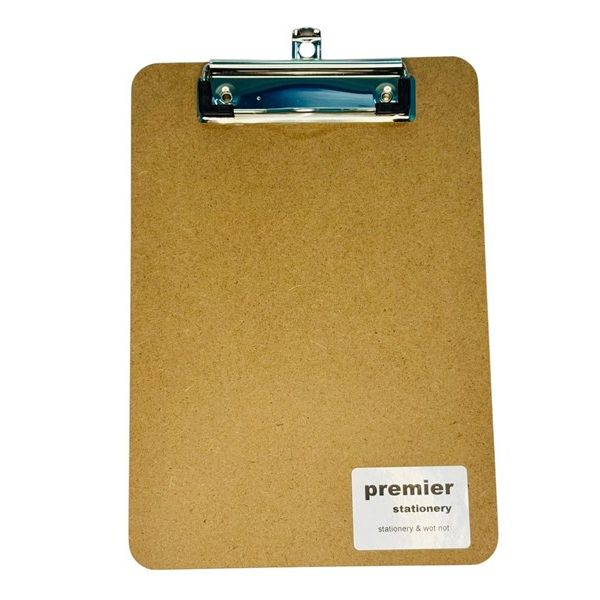 Premier Eco-Friendly Masonite Clipboard A5 Size