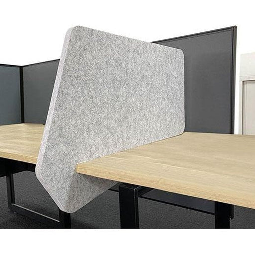 Sana Acoustic Desk Divider Slider 796 X 564 X 24MM Moonlight