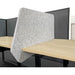 Sana Acoustic Desk Divider Slider 796 X 564 X 24MM Moonlight