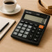 SDC-810NR Office Desktop Calculator – 10-Digit, Dual Power (Solar + Battery), Professional Display