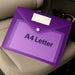 Purple Document Envelope A4 Size with Button Closure – Pack of 10