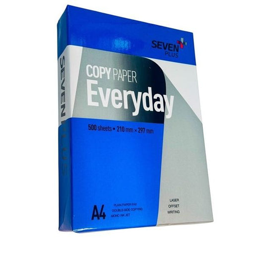Seven Plus Everyday White Copy Paper A4 Size - PEFC Certified