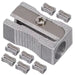 Bibbulmun Pencil Sharpener Single Hole Metal – Pack of 24