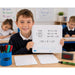 Show Me Plain/ Plain Double-sided A4 Mini Whiteboards ( Pack of 35)
