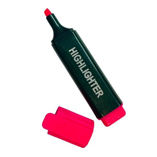 Premier Pink Highlighter Marker –Pack of 12