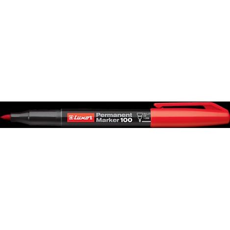 Permanent Marker 100 Bullet Tip – Red
