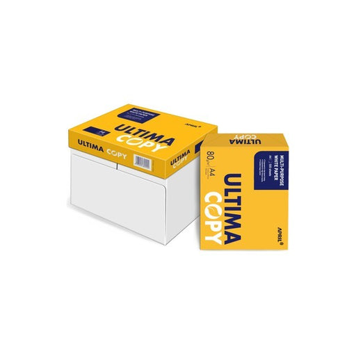 Ultima Super White Copy Paper A4 Size 80gsm – 500 Sheets Per Ream