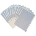 12 Pack Reusable Write-and-Wipe Double Sided Whiteboards with 1cm Grid on one side and blank on the other, Dimensions: 31 cm x 23 cm