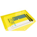 Yellow Document Envelope A4 Size with Button Closure – Pack of 10