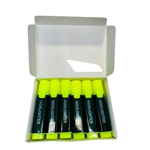 Premier Yellow Highlighter Markers – Pack of 12