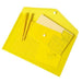 Yellow Document Envelope A4 Size with Button Closure – Pack of 10