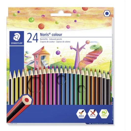 Staedtler Noris Coloured Pencils 24 Pack