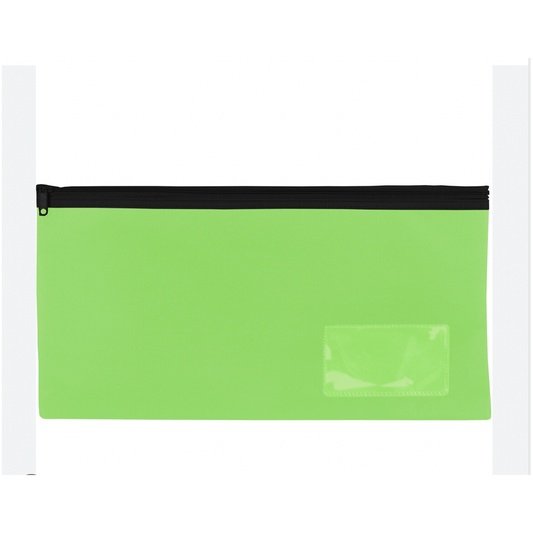 Celco Pencil Case Large 1 Zip Large Lime